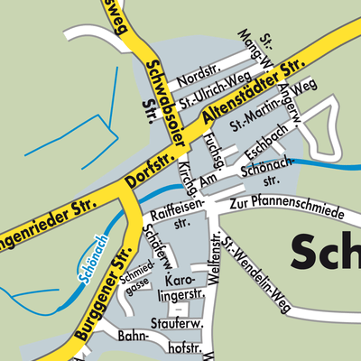 Stadtplan Schwabbruck
