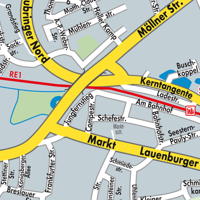 Stadtplan Schwarzenbek