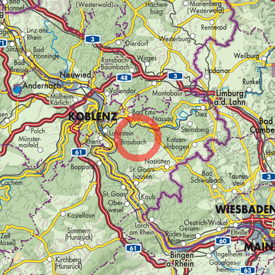 Landkarte Schweighausen