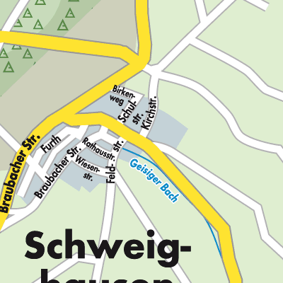 Stadtplan Schweighausen