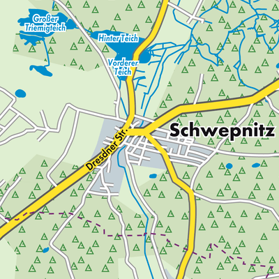 Übersichtsplan Schwepnitz