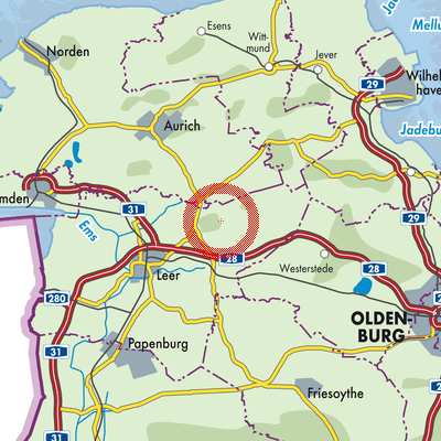 Landkarte Schwerinsdorf