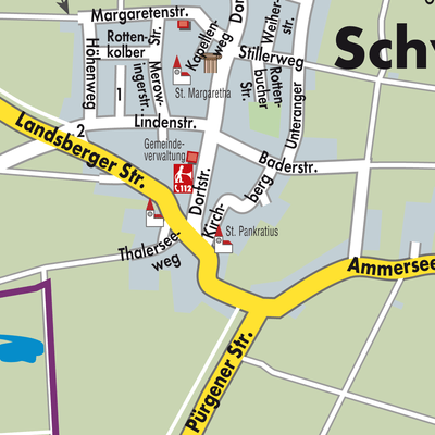 Stadtplan Schwifting