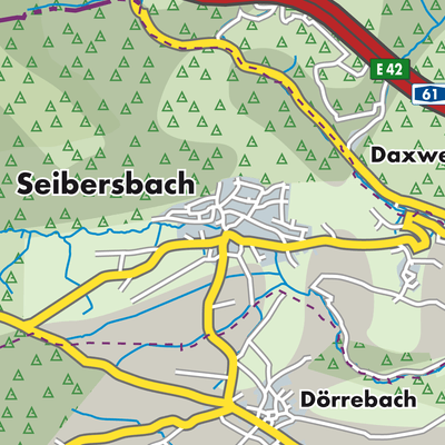 Übersichtsplan Seibersbach