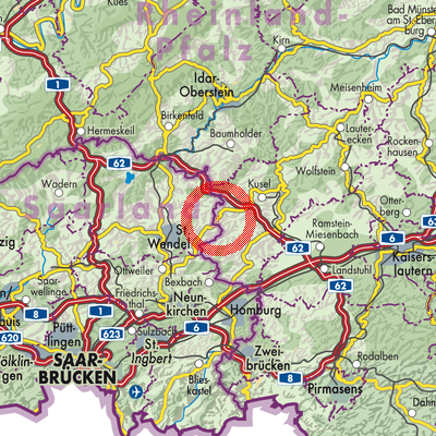 Landkarte Selchenbach