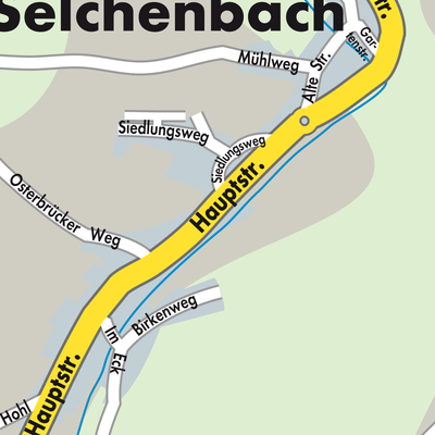 Stadtplan Selchenbach