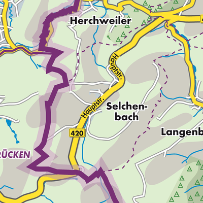 Übersichtsplan Selchenbach