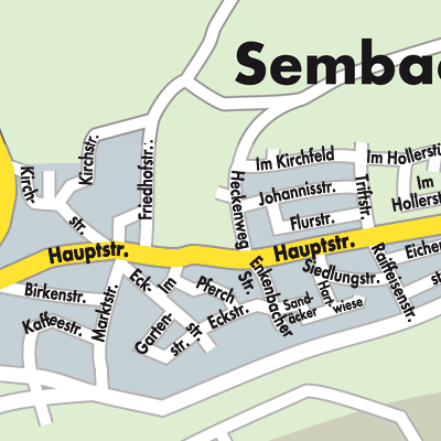 Stadtplan Sembach