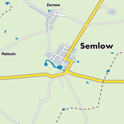 Übersichtsplan Semlow