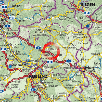 Landkarte Sessenhausen