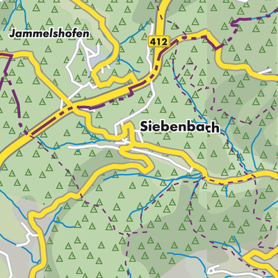 Übersichtsplan Siebenbach
