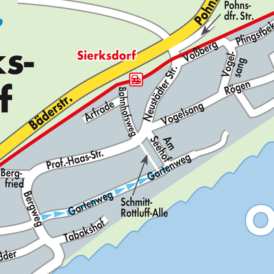 Stadtplan Sierksdorf