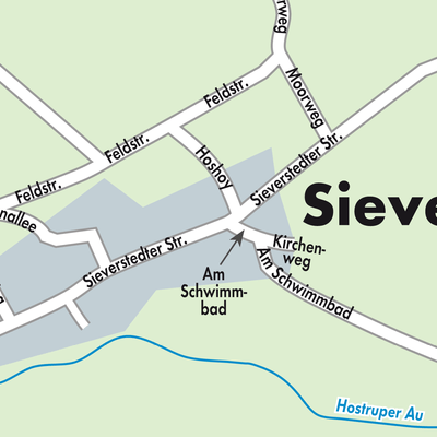 Stadtplan Sieverstedt