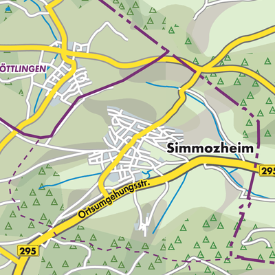 Übersichtsplan Simmozheim