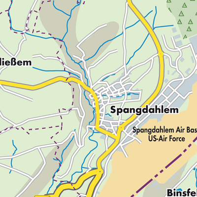 Übersichtsplan Spangdahlem