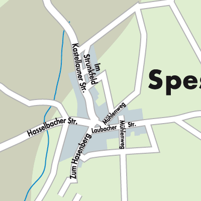 Stadtplan Spesenroth