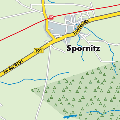 Übersichtsplan Spornitz