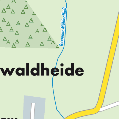 Stadtplan Spreewaldheide