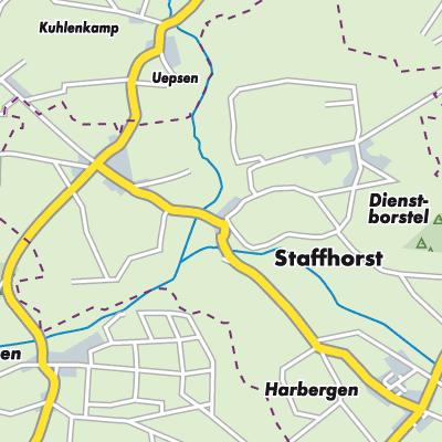 Übersichtsplan Staffhorst
