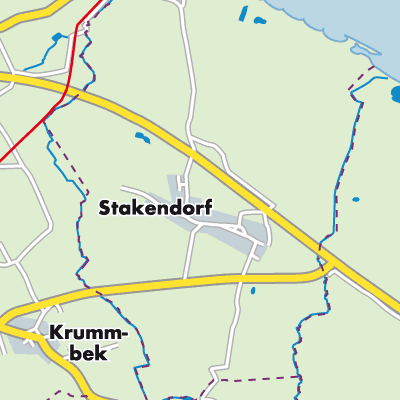 Übersichtsplan Stakendorf