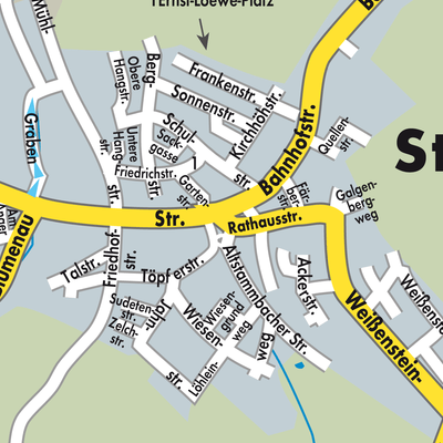 Stadtplan Stammbach