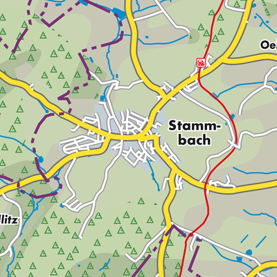 Übersichtsplan Stammbach