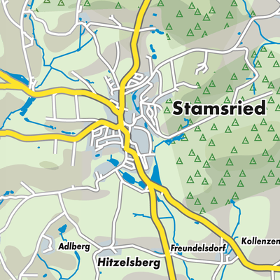 Übersichtsplan Stamsried