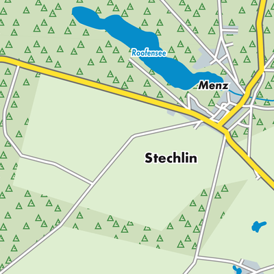 Übersichtsplan Stechlin
