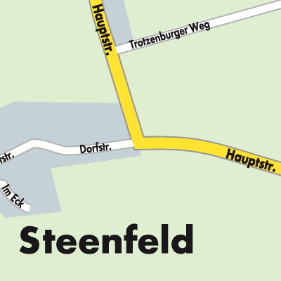 Stadtplan Steenfeld