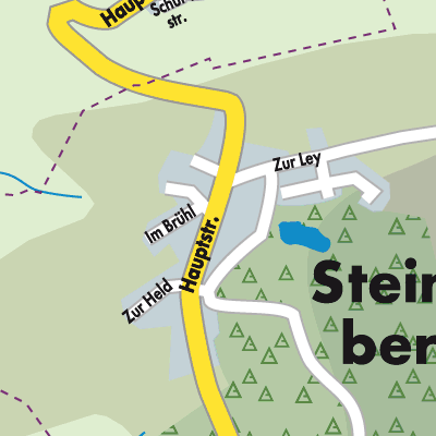 Stadtplan Steineberg