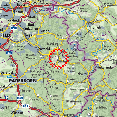 Landkarte Steinheim