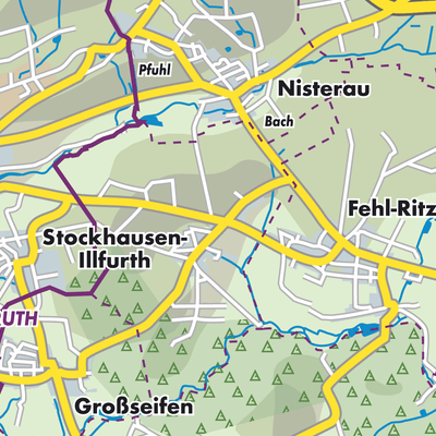 Übersichtsplan Stockhausen-Illfurth