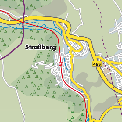 Übersichtsplan Straßberg