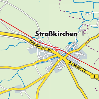 Übersichtsplan Straßkirchen