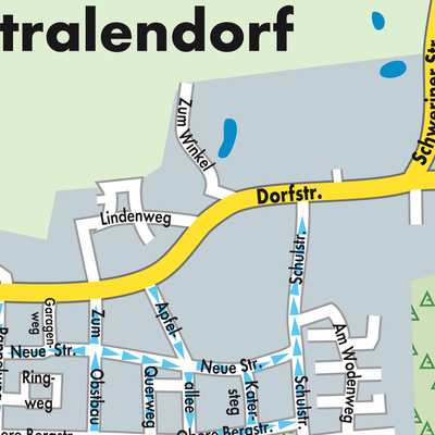 Stadtplan Stralendorf