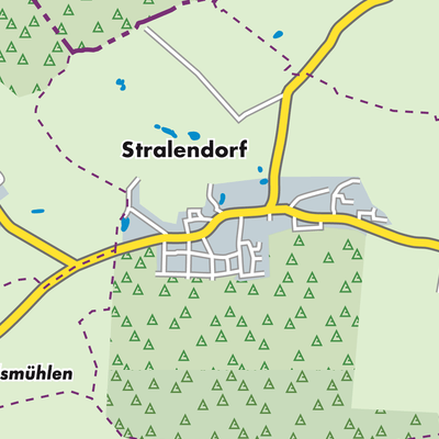 Übersichtsplan Stralendorf