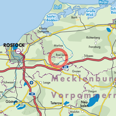 Landkarte Stubbendorf