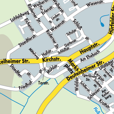 Stadtplan Sugenheim