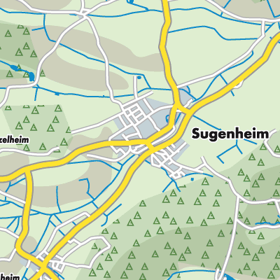 Übersichtsplan Sugenheim