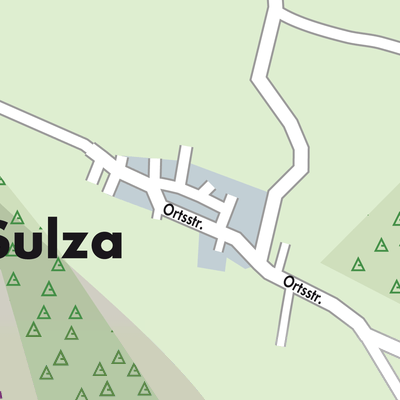 Stadtplan Sulza