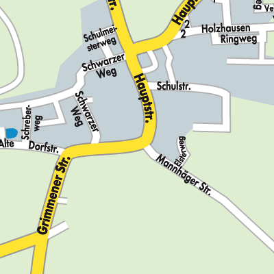 Stadtplan Sundhagen