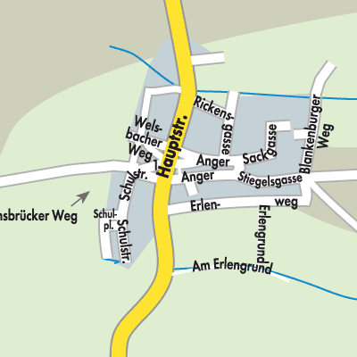 Stadtplan Sundhausen