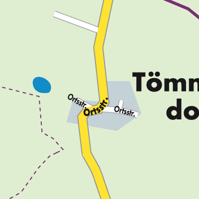 Stadtplan Tömmelsdorf