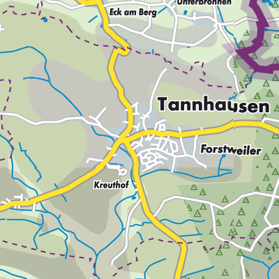 Übersichtsplan Tannhausen