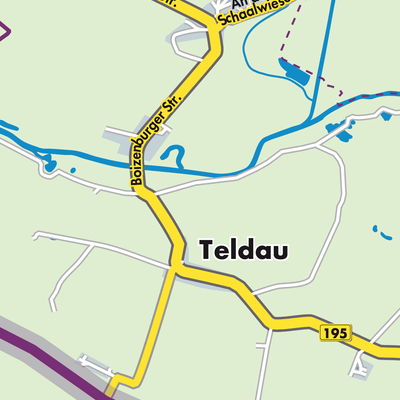Übersichtsplan Teldau