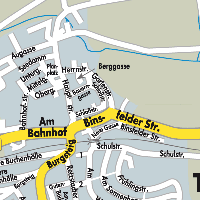 Stadtplan Thüngen