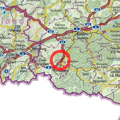 Landkarte Thaleischweiler-Fröschen