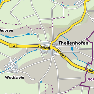 Übersichtsplan Theilenhofen