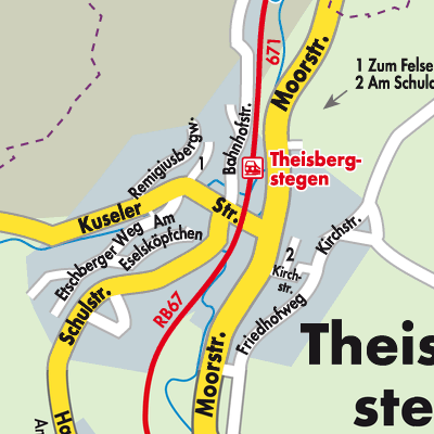 Stadtplan Theisbergstegen