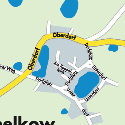 Stadtplan Thelkow